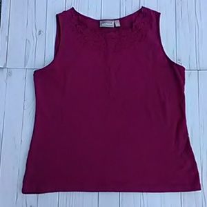 Croft & Barrow Stretch Tank Shell Top